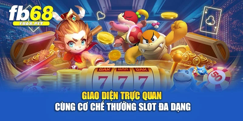 Giao diện trực quan cùng cơ chế thưởng slot đa dạng