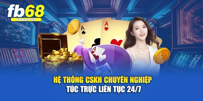 Hệ thống CSKH chuyên nghiệp túc trực liên tục 24/7